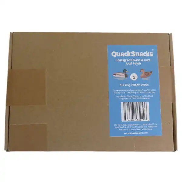 Quack Snacks Duck Food - 6 Pack Box External