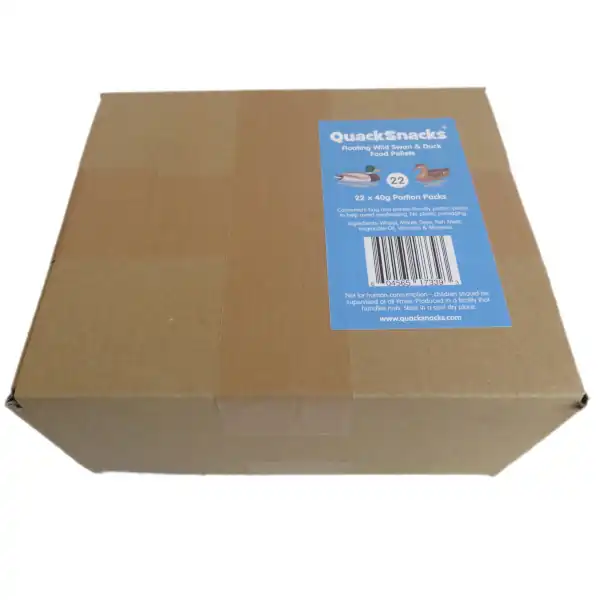 Quack Snacks Duck Food - 22 Pack Box External